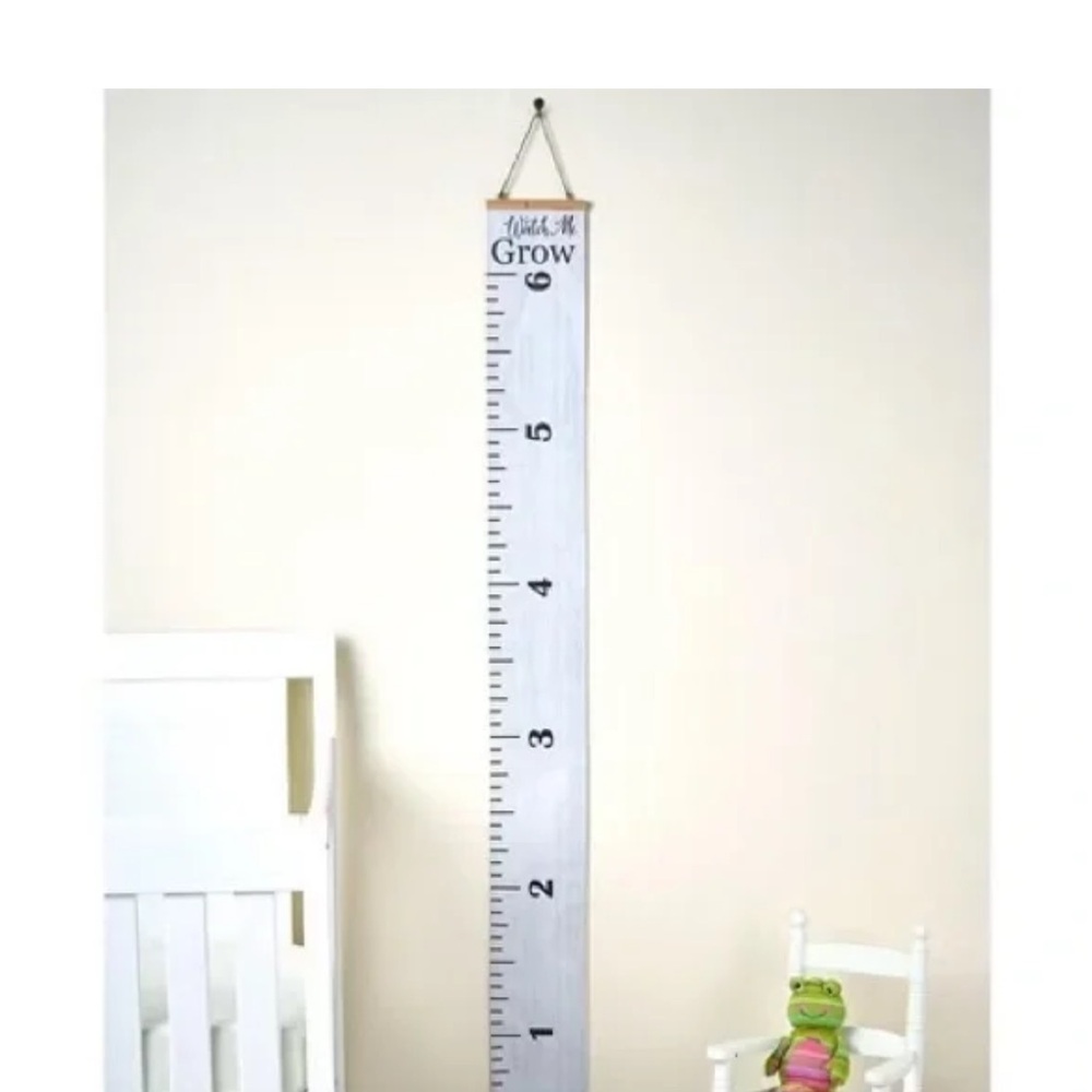 White Growth Chart Ruler
